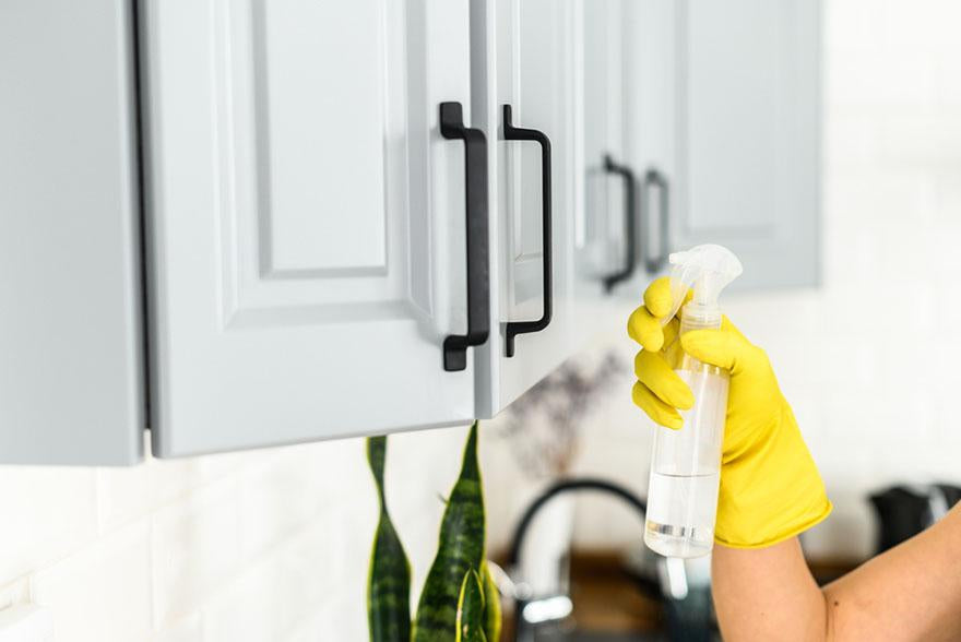 How to Clean Kitchen Cabinets to Remove Tough Messes