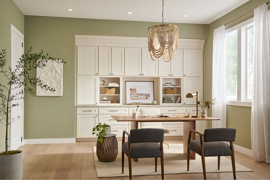 modern dining room interior