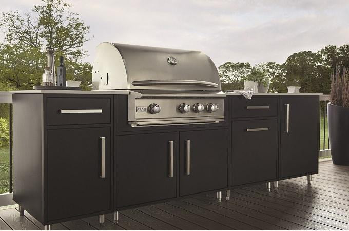 Black Patio & Outdoor Aluminum Cabinets