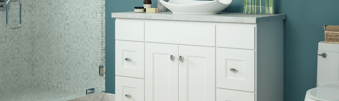 JSI Cabinetry Designer Series Vanities - Dover White