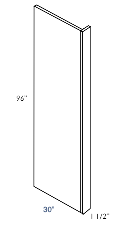 REP30-.75 - Assembled Concord Custom Color Paint - Refrigerator End Panel