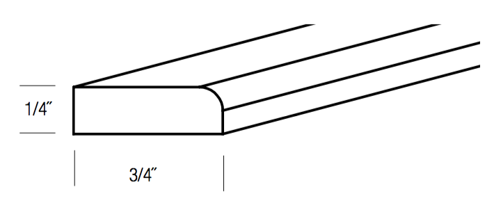 SCM8 - Assembled Concord Creamy White - Scribe Molding