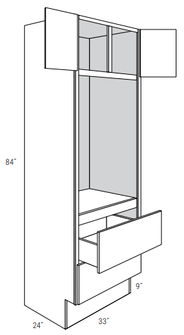 ADA-OC3384 - Dover White - Single Oven Cabinet