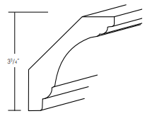 CCM8-4 - Essex Truffle - Molding