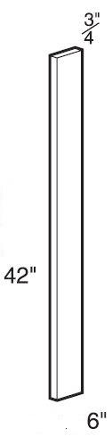 FS642 - Fulton Mocha - Filler Strip - 6w X 42h