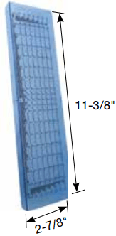 HDWE Template - Fulton Mocha - Hardware Drilling Template