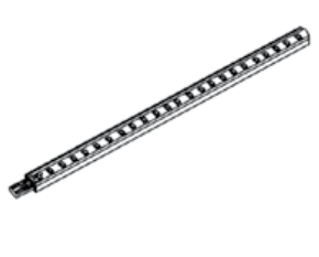 L08STK - Hawthorne Cinnamon - 8" LED Stick Light 5000K - Nickel