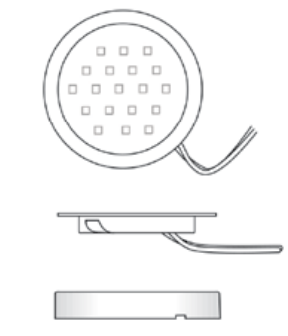 L1.5POK - Hawthorne Cinnamon - 1.5W LED Pockit Light 5000K - Nickel