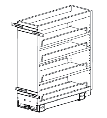 BF09PULL - Norwich Slab - Base Pull-out for 9" Base