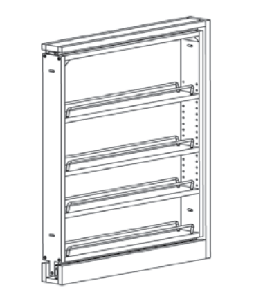 BF3PULL - Essex White - Base Filler Pull-out for 3" Filler