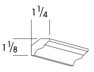 CCROWN134 - Berwyn Opal - Cove Crown Molding