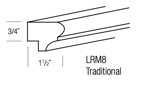 LRM8 - Essex Truffle - Light Rail Molding