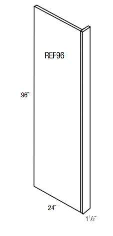 REF96 - Dover Lunar - Refrigerator End Panel