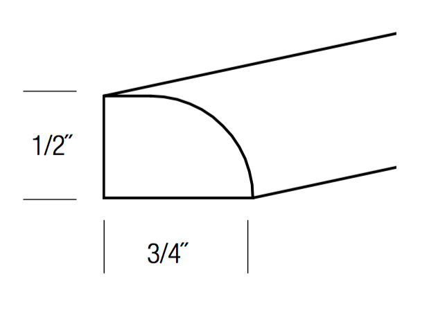 SHM8 - Upton Brown - Shoe Molding