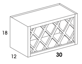 WR30 - Berwyn Opal - Wine Rack