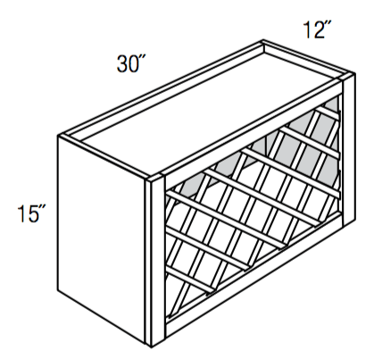 WR3015  - Essex Castle - Wine Rack